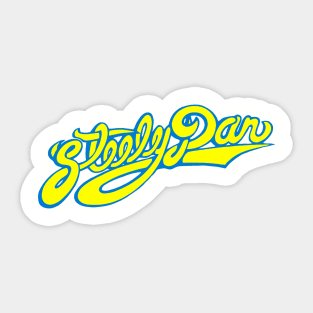 Steely Dan Vintage Logo Tribute Sticker